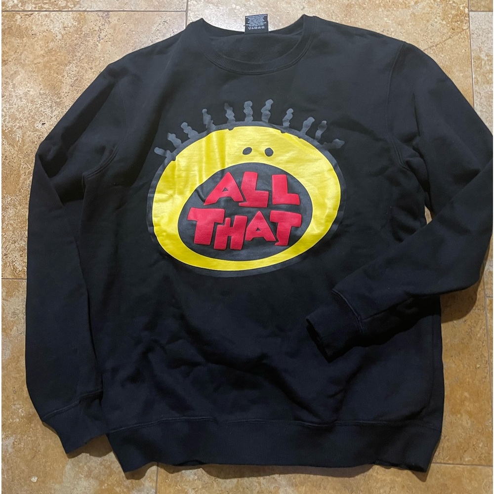 Dumbgood Nickelodeon crewneck sweatshirt all that print Size S